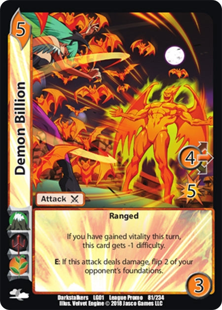 Image for Demon Billion (Capcom Casual League Kit) (81) - UniVersus