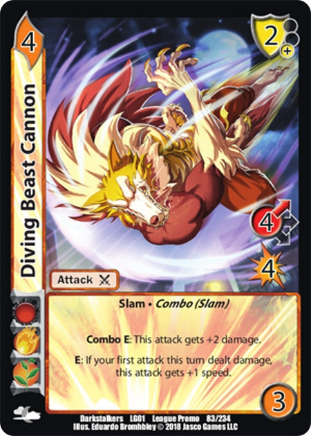 Image for Diving Beast Cannon (Capcom Casual League Kit) (83) - UniVersus