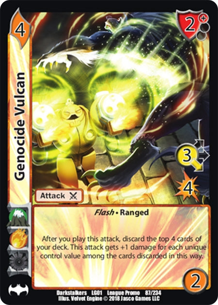 Image for Genocide Vulcan (Capcom Casual League Kit) (87) - UniVersus