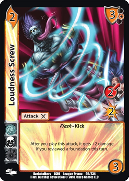 Image for Loudness Screw (Capcom Casual League Kit) (95) - UniVersus