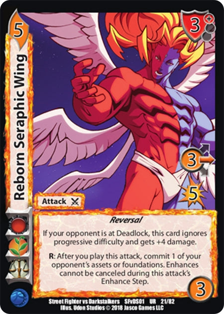 Image for Reborn Seraphic Wing (Street Fighter vs. Darkstalkers) (21) - UniVersus
