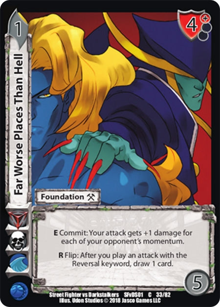 Image for Far Worse Places Than Hell (Street Fighter vs. Darkstalkers) (33) - UniVersus