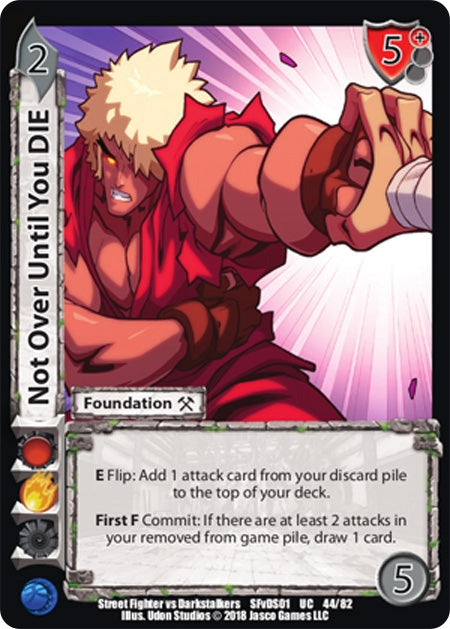 Image for Not Over Until You DIE (Street Fighter vs. Darkstalkers) (44) - UniVersus