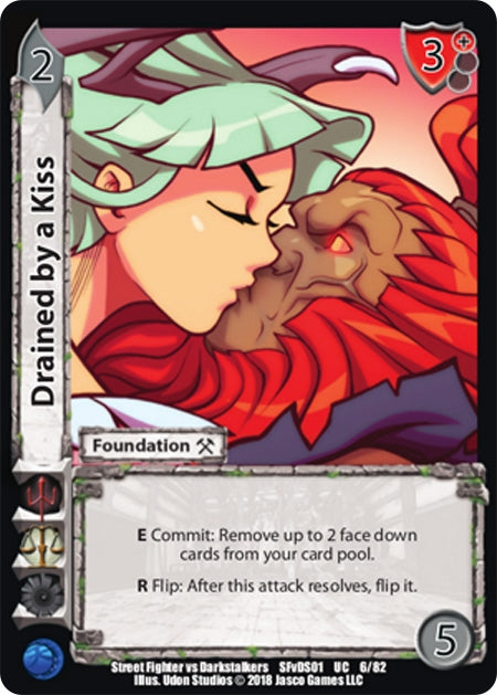 Image for Drained by a Kiss (Street Fighter vs. Darkstalkers) (6) - UniVersus
