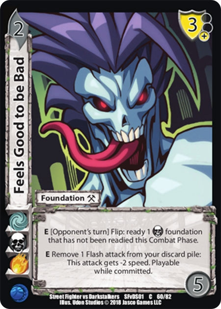 Image for Feels Good to be Bad (Street Fighter vs. Darkstalkers) (60) - UniVersus