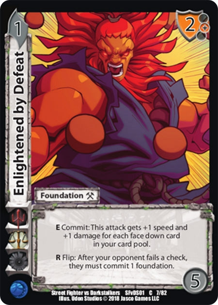 Image for Enlightened by Defeat (Street Fighter vs. Darkstalkers) (7) - UniVersus