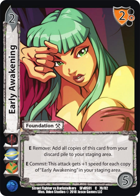 Image for Early Awakening (Street Fighter vs. Darkstalkers) (70) - UniVersus