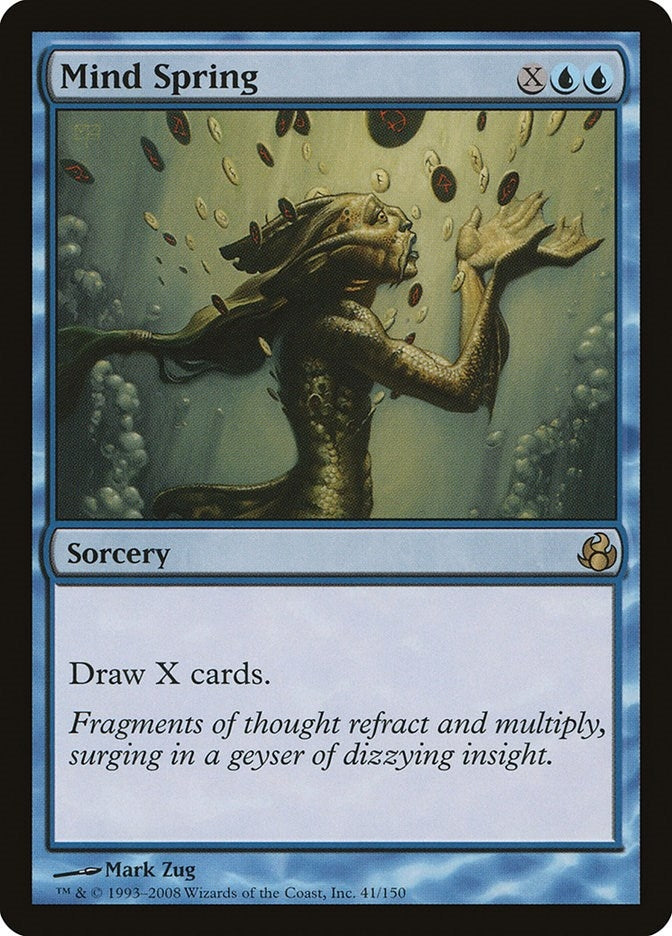 Image for Mind Spring (Morningtide) (41) - Magic: The Gathering
