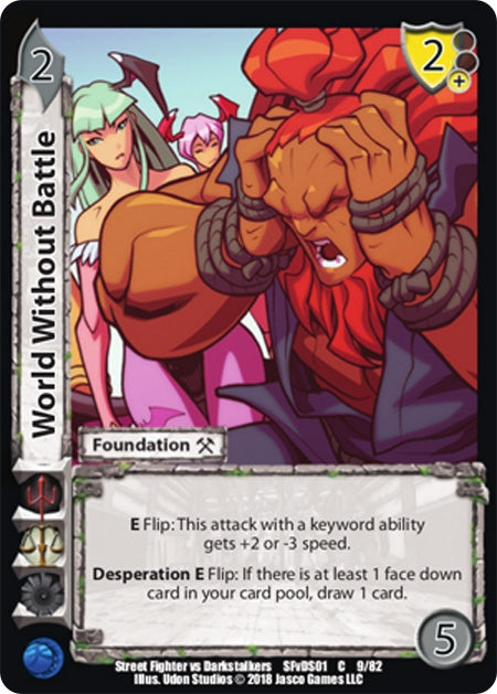 Image for World Without Battle (Street Fighter vs. Darkstalkers) (9) - UniVersus