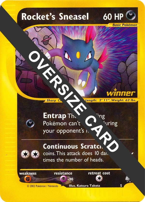 Image for Rocket's Sneasel - 5 (Jumbo Cards) (005) - Pokemon