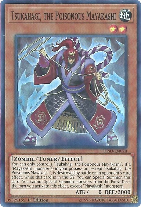 Image for Tsukahagi, the Poisonous Mayakashi (Hidden Summoners) (HISU-EN028) - YuGiOh