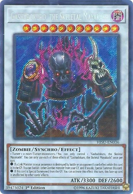 Image for Gashadokuro, the Skeletal Mayakashi (Hidden Summoners) (HISU-EN036) - YuGiOh