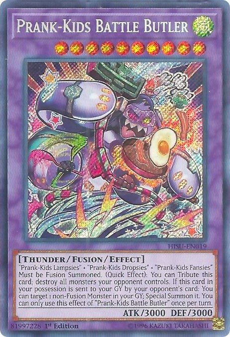 Image for Prank-Kids Battle Butler (Hidden Summoners) (HISU-EN019) - YuGiOh