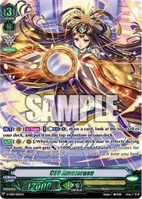 Image for CEO Amaterasu (V-CS01: Q4 vs. AL4) (V-CS01/002EN) - Cardfight Vanguard