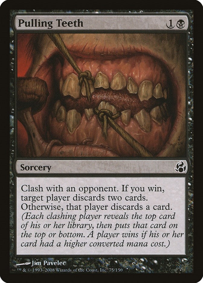 Image for Pulling Teeth (Morningtide) (75) - Magic: The Gathering