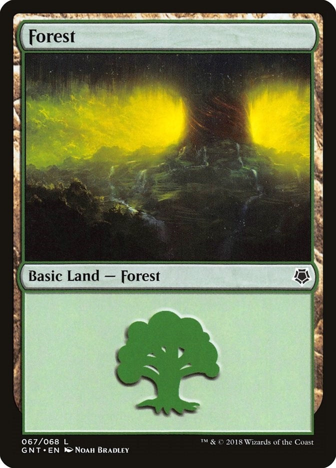 Image for Forest (067) (Magic Game Night) (67) - Magic: The Gathering