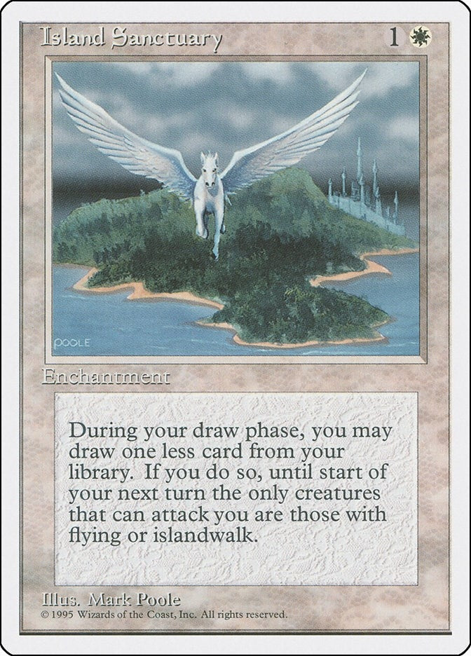 Image for Island Sanctuary (Fourth Edition) - Magic: The Gathering