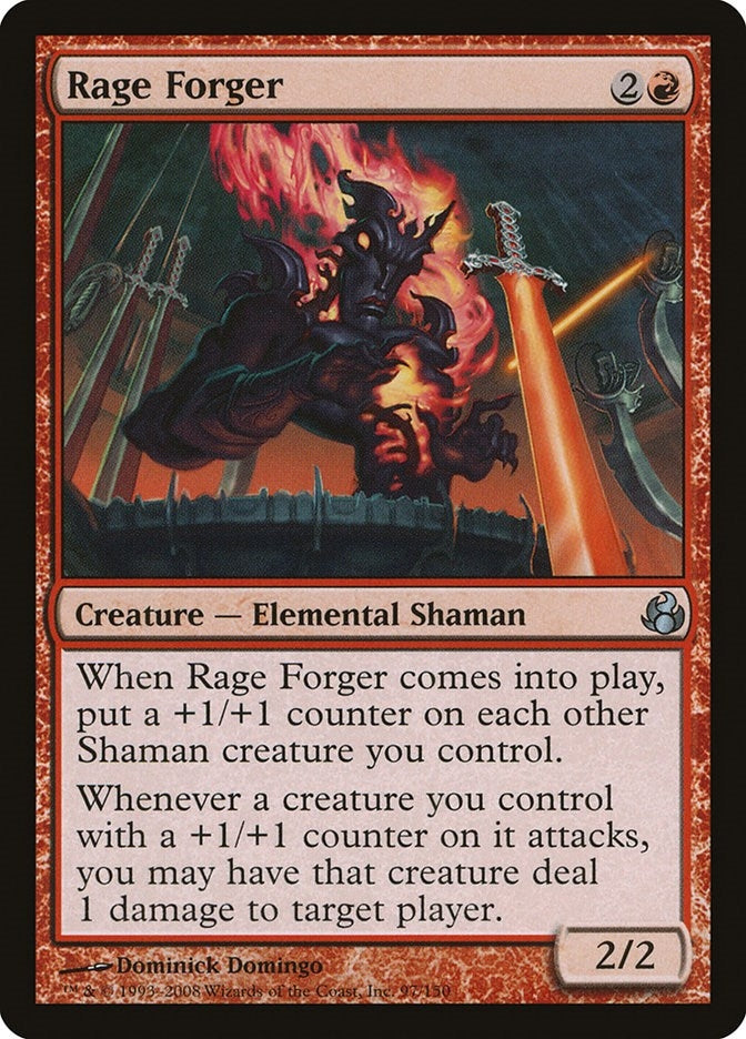 Image for Rage Forger (Morningtide) (97) - Magic: The Gathering