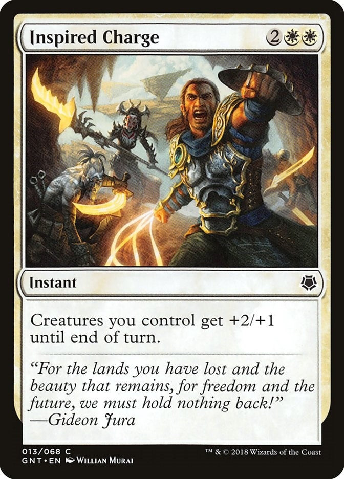 Image for Inspired Charge (Magic Game Night) (13) - Magic: The Gathering
