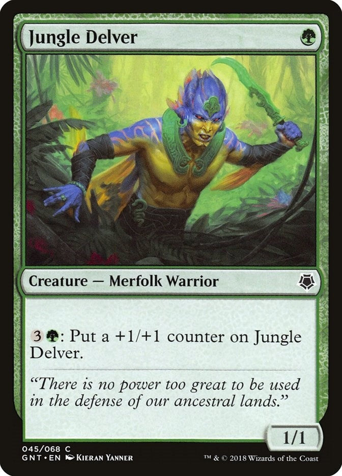 Image for Jungle Delver (Magic Game Night) (45) - Magic: The Gathering