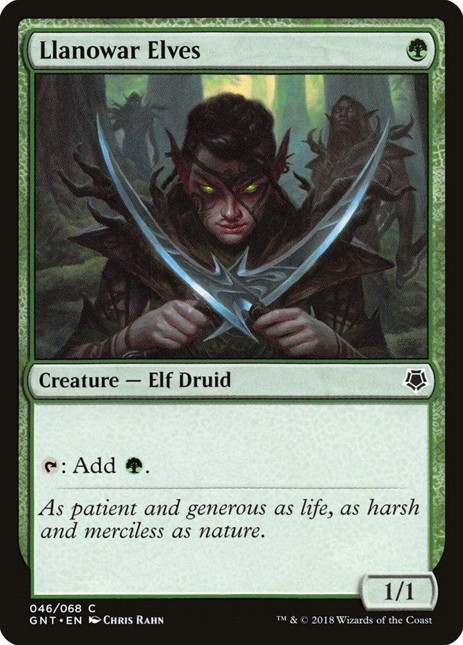 Image for Llanowar Elves (Magic Game Night) (46) - Magic: The Gathering