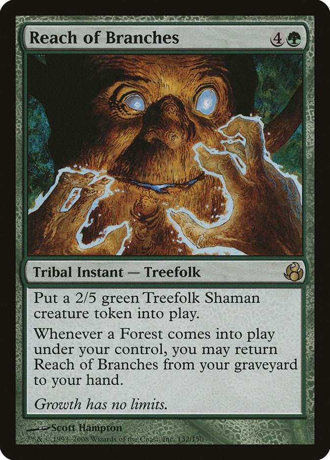 Image for Reach of Branches (Morningtide) (132) - Magic: The Gathering