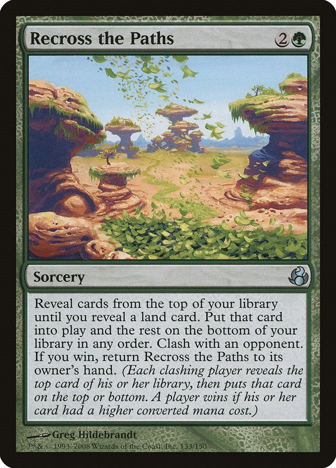 Image for Recross the Paths (Morningtide) (133) - Magic: The Gathering