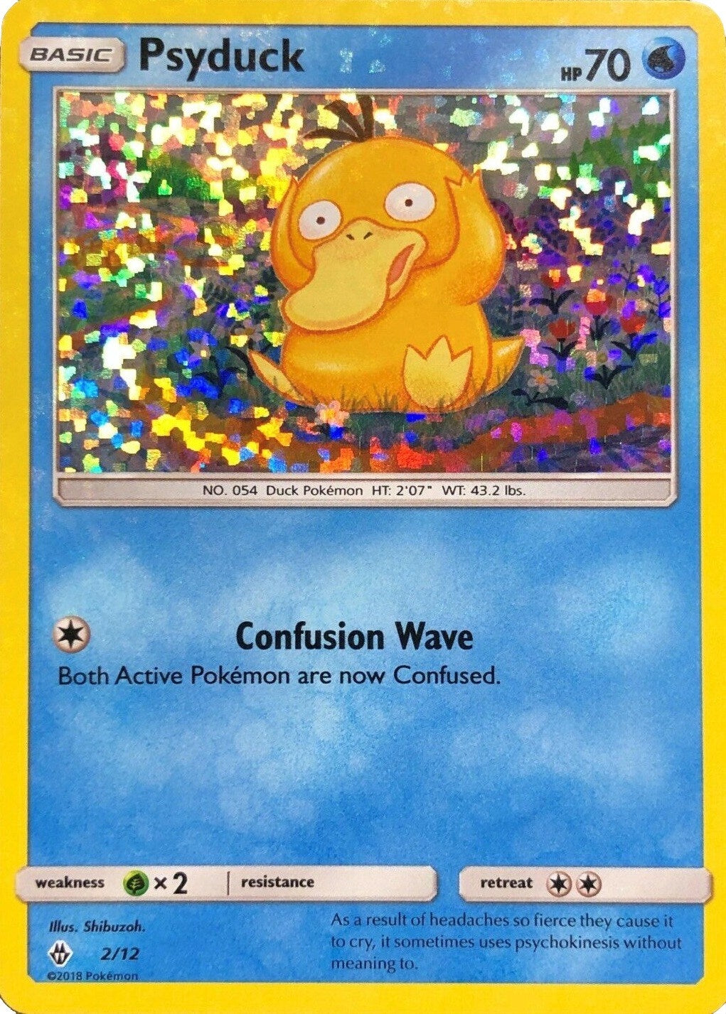 Image for Psyduck (McDonald's Promos 2018) (002/012) - Pokemon