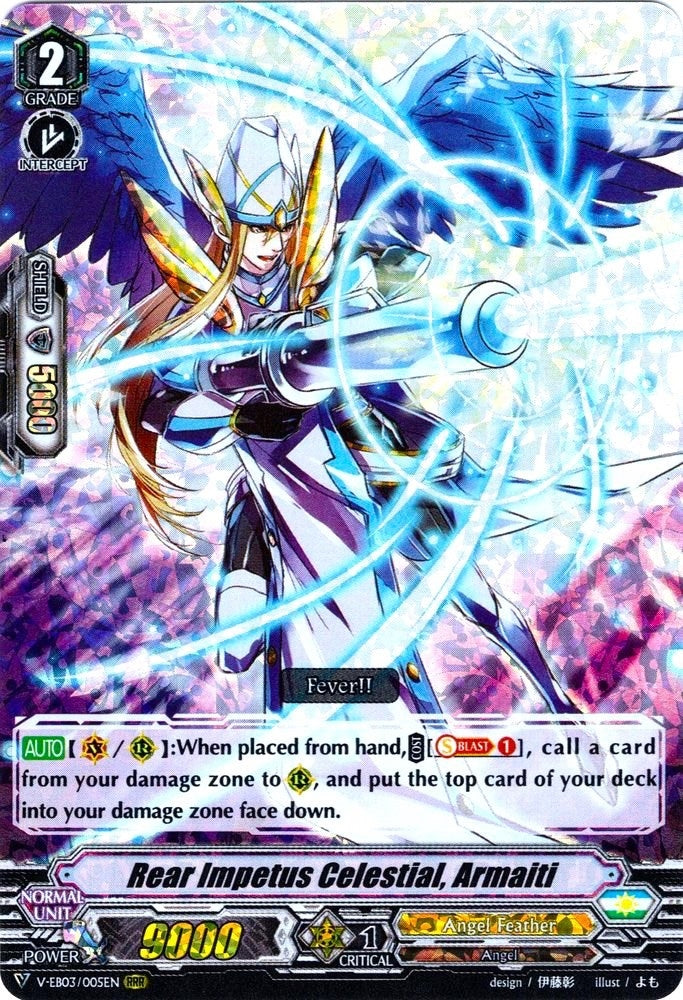 Image for Rear Impetus Celestial, Armaiti (V-EB03: ULTRARARE MIRACLE COLLECTION) (V-EB03/005EN) - Cardfight Vanguard