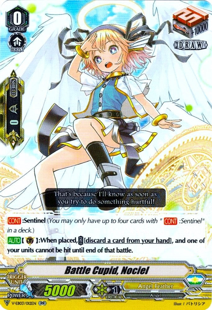 Image for Battle Cupid, Nociel (V-EB03: ULTRARARE MIRACLE COLLECTION) (V-EB03/012EN) - Cardfight Vanguard