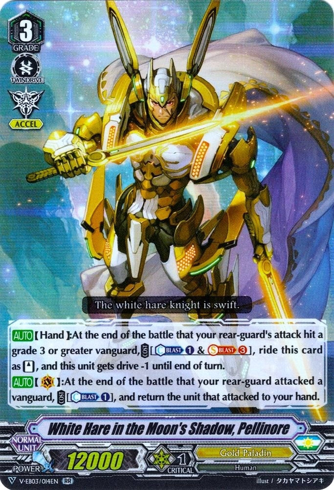 Image for White Hare in the Moon's Shadow, Pellinore (V-EB03: ULTRARARE MIRACLE COLLECTION) (V-EB03/014EN) - Cardfight Vanguard