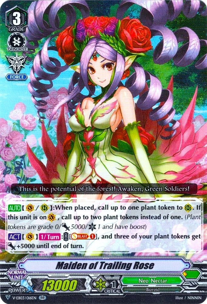 Image for Maiden of Trailing Rose (V-EB03: ULTRARARE MIRACLE COLLECTION) (V-EB03/016EN) - Cardfight Vanguard