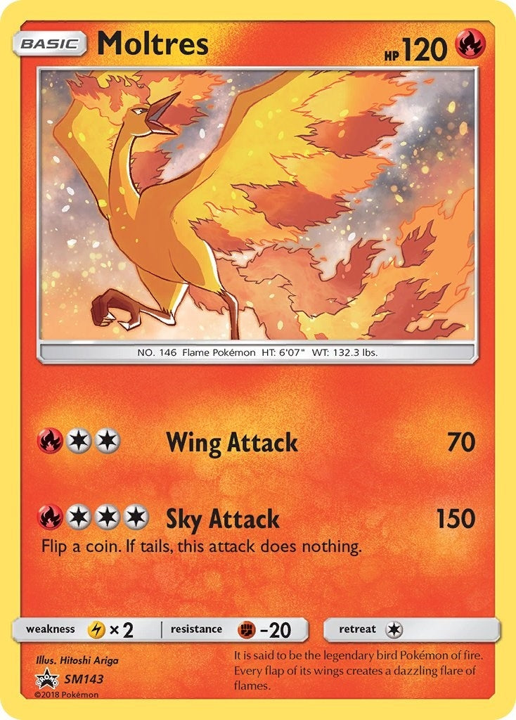 Image for Moltres - SM143 (SM Promos) (SM143) - Pokemon