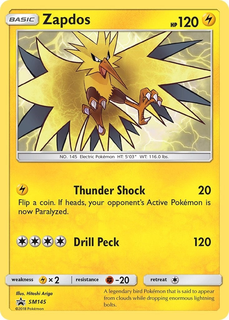 Image for Zapdos - SM145 (SM Promos) (SM145) - Pokemon