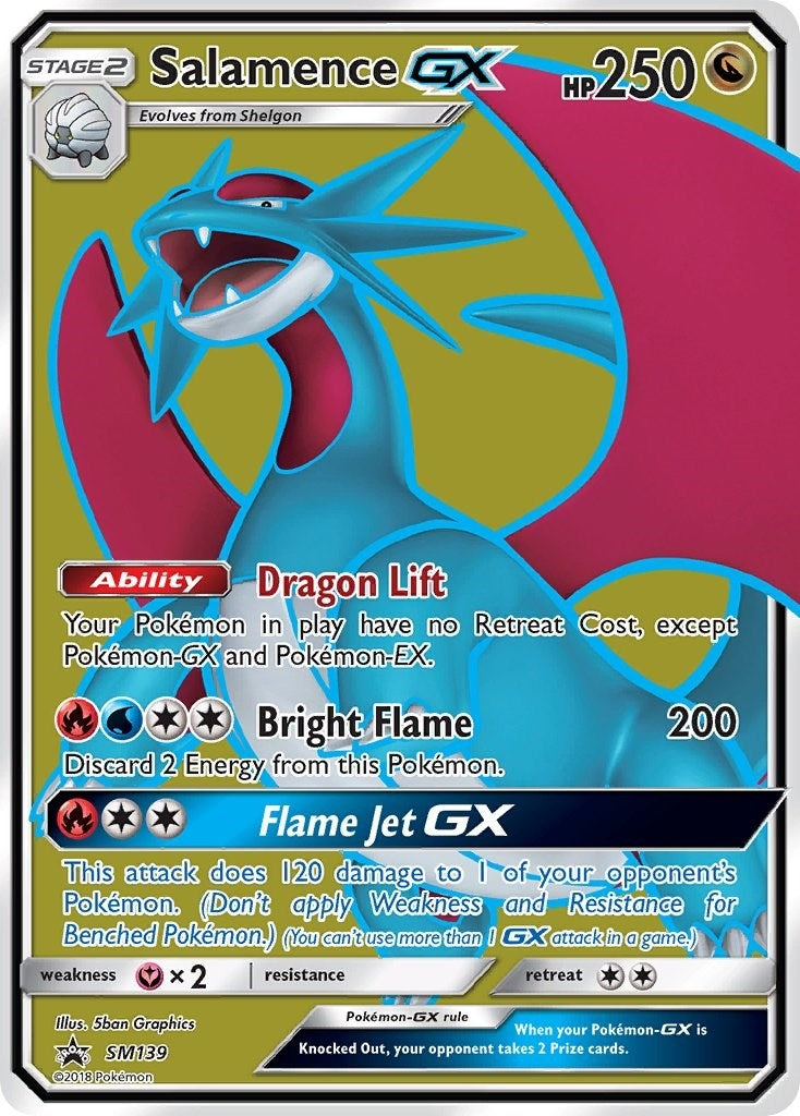 Image for Salamence GX - SM139 (SM Promos) (SM139) - Pokemon