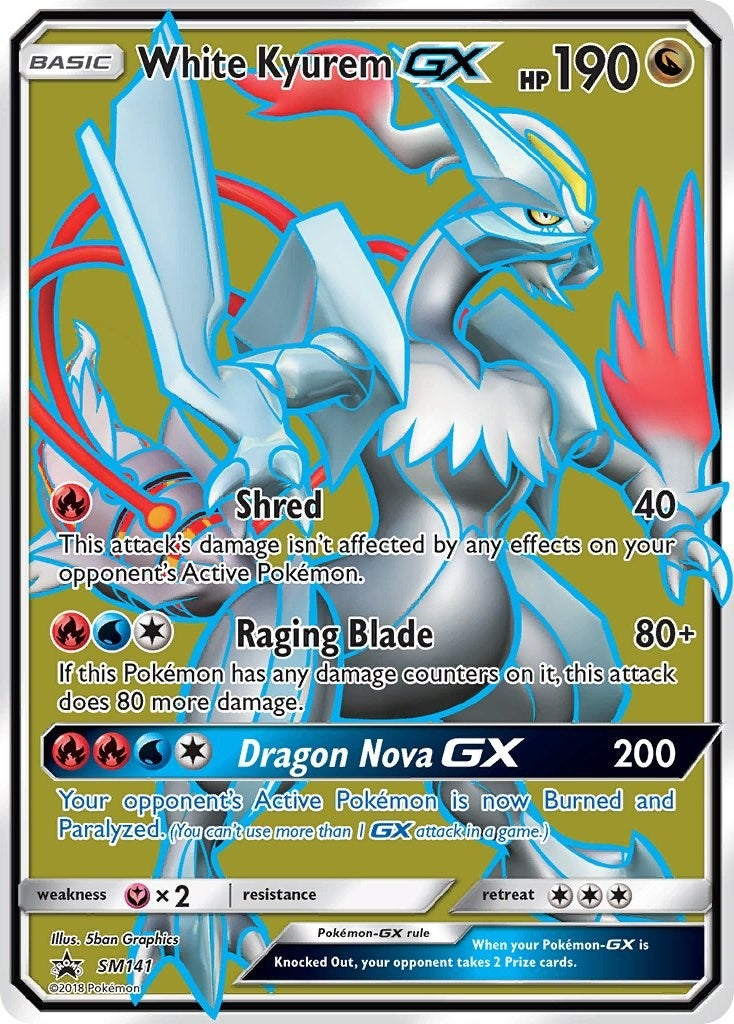 Image for White Kyurem GX - SM141 (SM Promos) (SM141) - Pokemon