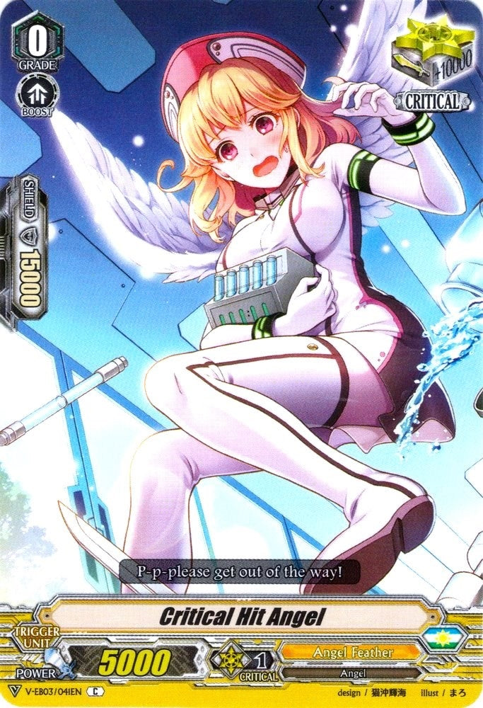 Image for Critical Hit Angel (V-EB03: ULTRARARE MIRACLE COLLECTION) (V-EB03/041EN) - Cardfight Vanguard
