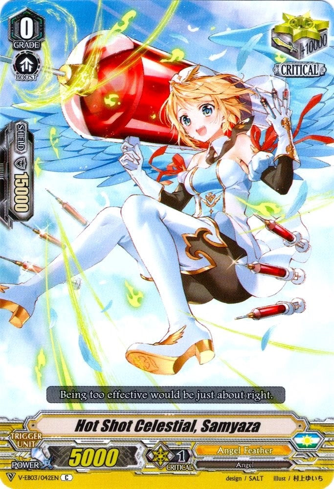 Image for Hot Shot Celestial, Samyaza (V-EB03: ULTRARARE MIRACLE COLLECTION) (V-EB03/042EN) - Cardfight Vanguard