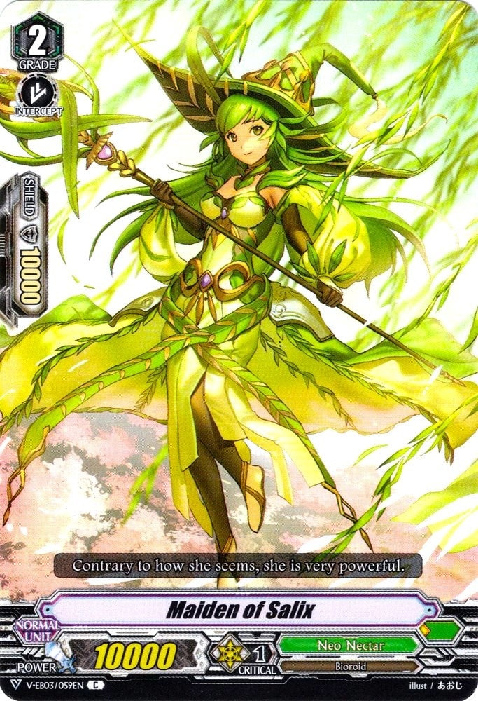 Image for Maiden of Salix (V-EB03: ULTRARARE MIRACLE COLLECTION) (V-EB03/059EN) - Cardfight Vanguard