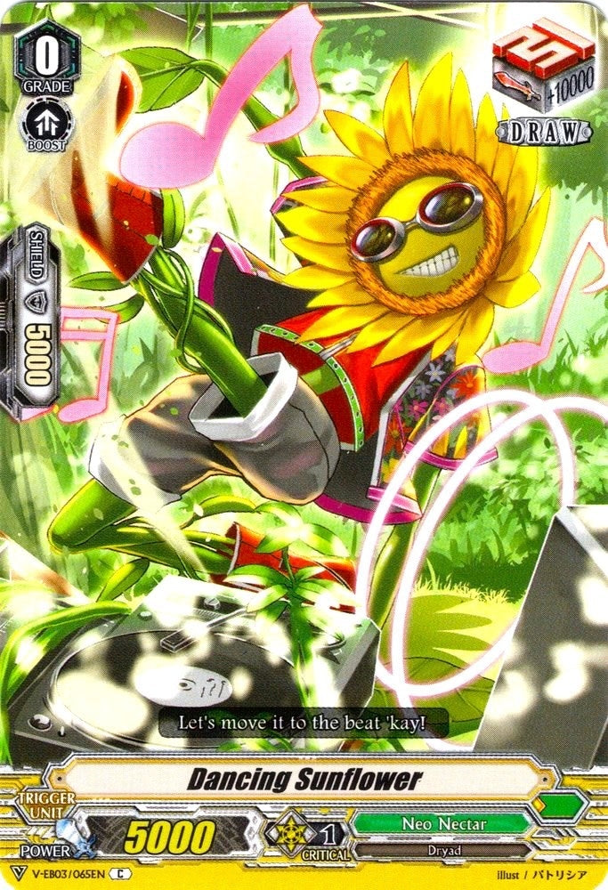 Image for Dancing Sunflower (V-EB03: ULTRARARE MIRACLE COLLECTION) (V-EB03/065EN) - Cardfight Vanguard