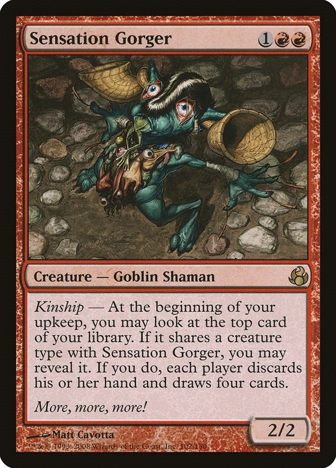 Image for Sensation Gorger (Morningtide) (102) - Magic: The Gathering