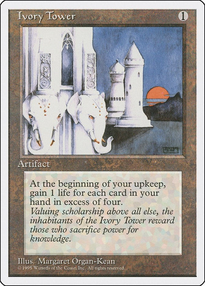 Image for Ivory Tower (Fourth Edition) - Magic: The Gathering