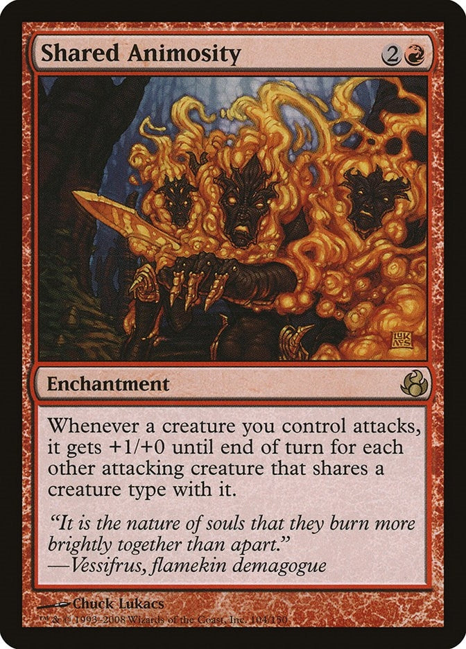 Image for Shared Animosity (Morningtide) (104) - Magic: The Gathering