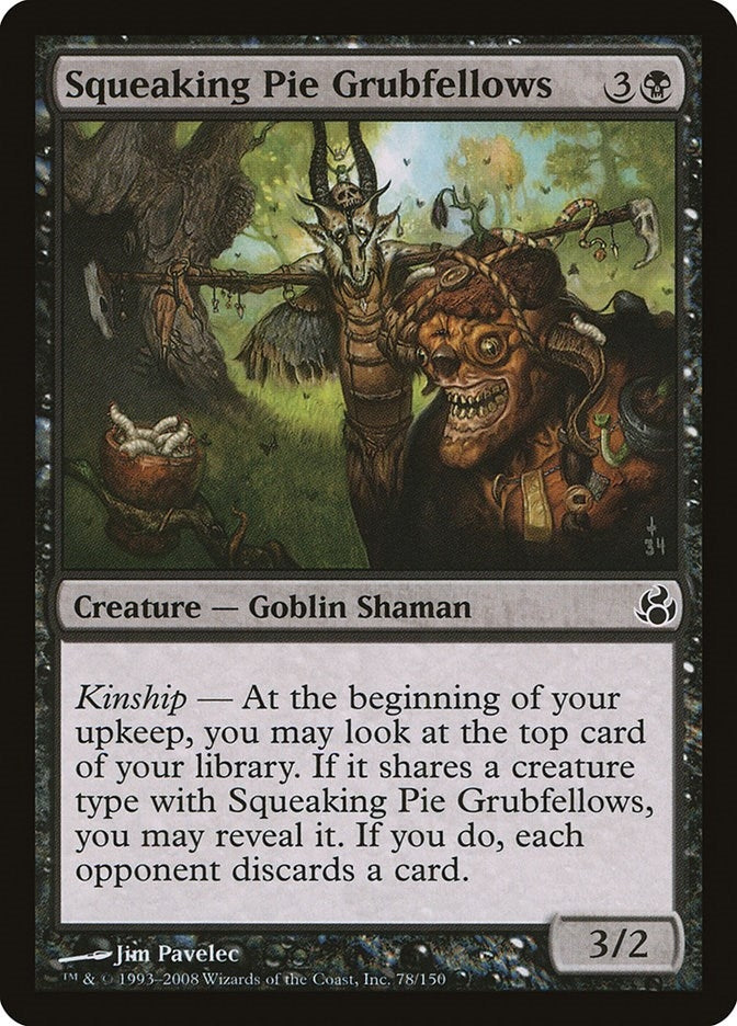 Image for Squeaking Pie Grubfellows (Morningtide) (78) - Magic: The Gathering