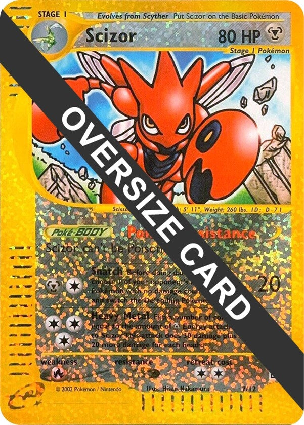 Image for Scizor (Jumbo Cards) (007/012) - Pokemon