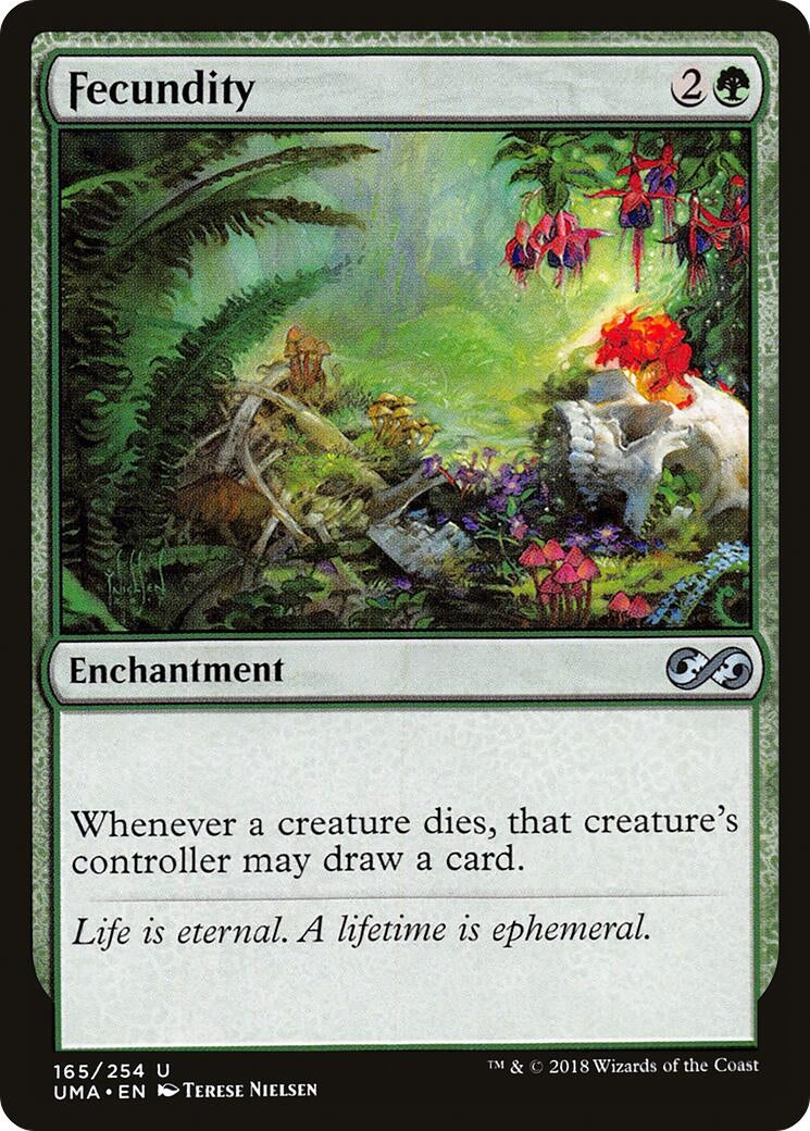Image for Fecundity (Ultimate Masters) (165) - Magic: The Gathering