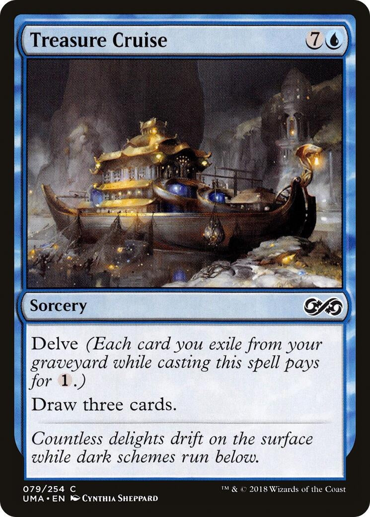 Image for Treasure Cruise (Ultimate Masters) (79) - Magic: The Gathering
