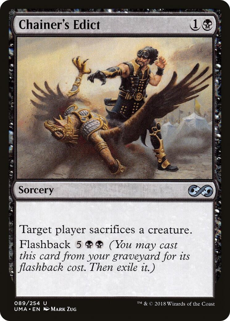 Image for Chainer's Edict (Ultimate Masters) (89) - Magic: The Gathering