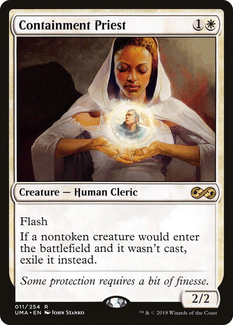 Image for Containment Priest (Ultimate Masters) (11) - Magic: The Gathering