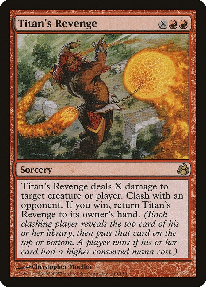 Image for Titan's Revenge (Morningtide) (110) - Magic: The Gathering